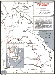 Laos - Thailand border