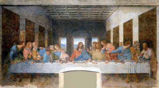 Last Supper by Leonardo da Vinci photo