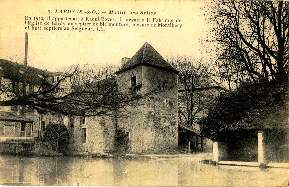 Lardy Vieux moulin MH