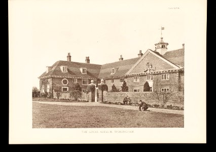 Later Renaissance The Lucas Asylum Wokingham Plate 67 0238