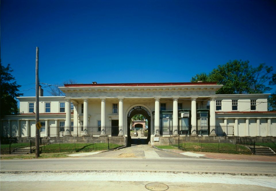 LaurelHillCemeteryGatehouse(cropped) HABS314296cv