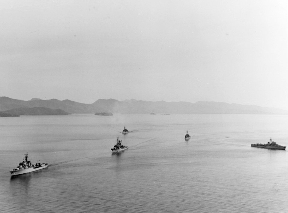 Latin American-United States quarantine task force leaves Trinidad on 12 November 1962