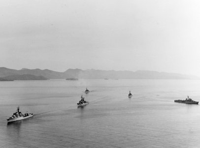 Latin American-United States quarantine task force leaves Trinidad on 12 November 1962