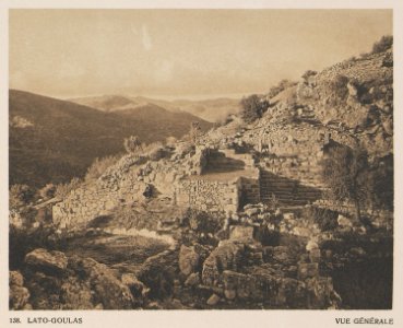 Lato-Goulas Vue générale - Baud-bovy Daniel Boissonnas Frédéric - 1919