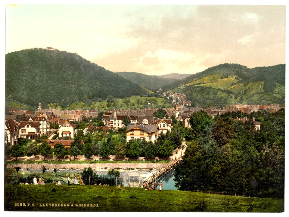 Lauterberg (i.e., Bad Lauterberg im Harz) and Weinberg, Hartz, Germany-LCCN2002713820