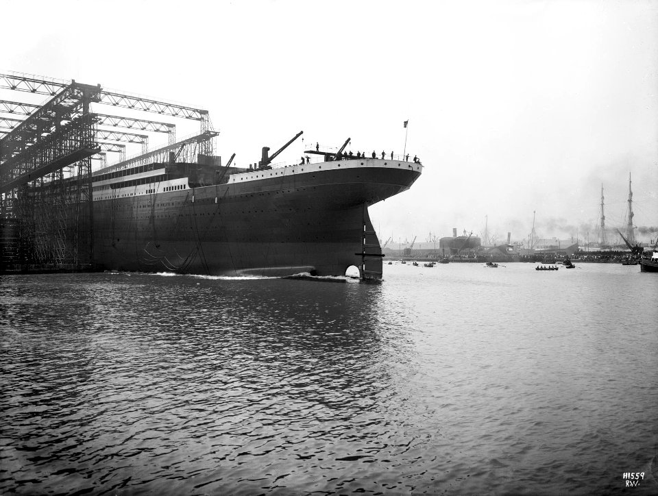 Launching of Titanic 2