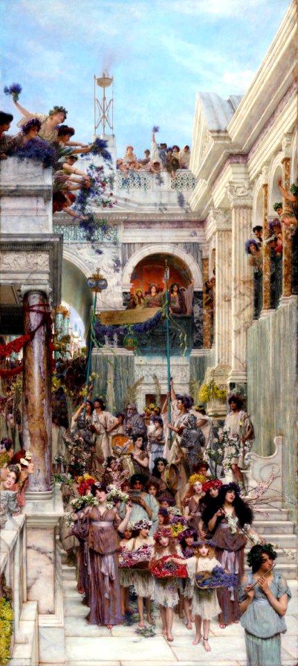 Lawrence Alma-Tadema - Spring