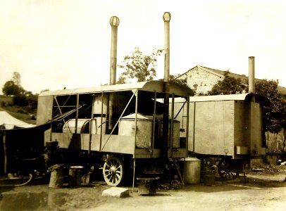 Laundry Truck at Mobile Hospital, No.39, Aulnois-sur-Vertuzy, France, 1918 (30661193102) photo