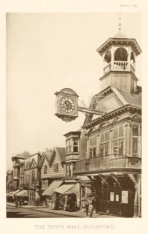 Later Renaissance The Town Hall Guildford Plate 59b 0222