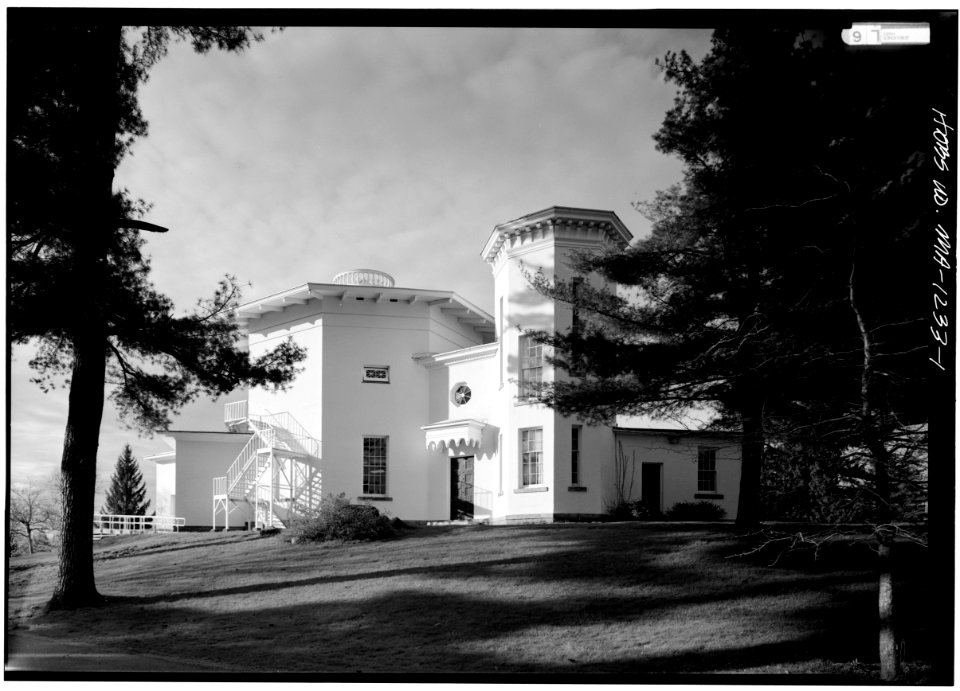 Lawrence Observatory, Amherst College - HABS 079624pu