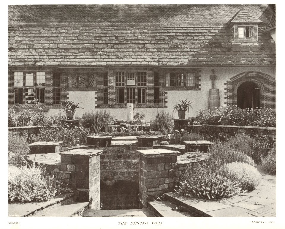 Latham Country Life 1904 Goddards Page 165 The Dipping Well