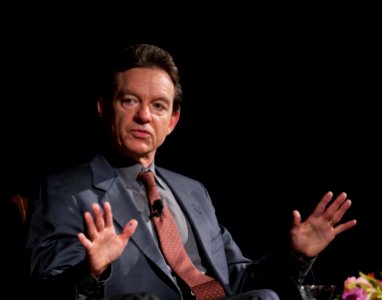 Lawrence Wright at the LBJ Presidential Library