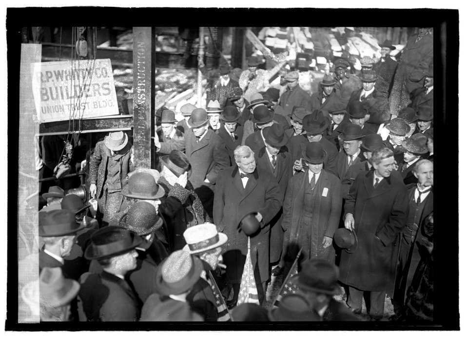Laying corner stone, Am. Fed. Labor LCCN2016821616