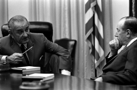 LBJ and Abe Fortas