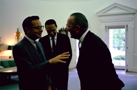 LBJ Bill Moyers 1966