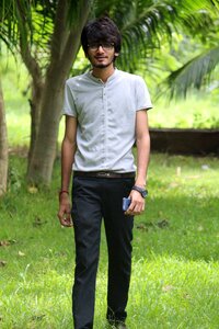 Portrait green nature