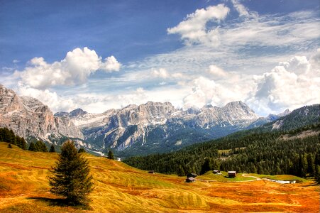South tyrol alpine view