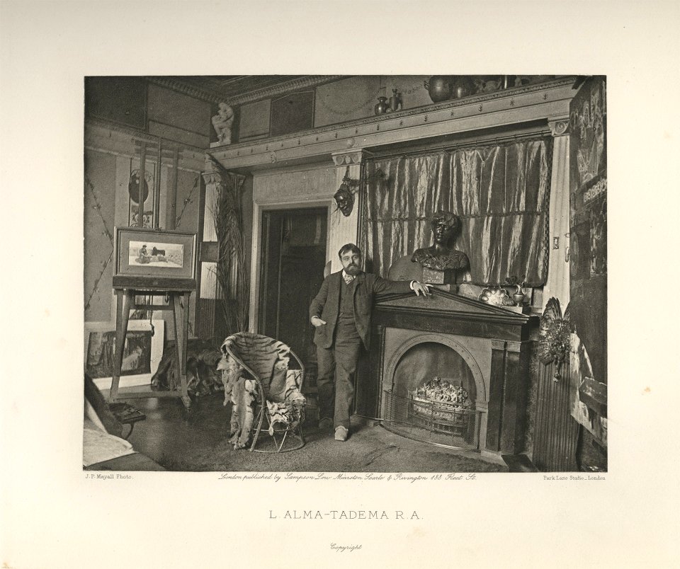 Lawrence Alma-Tadema by J. P. Mayall