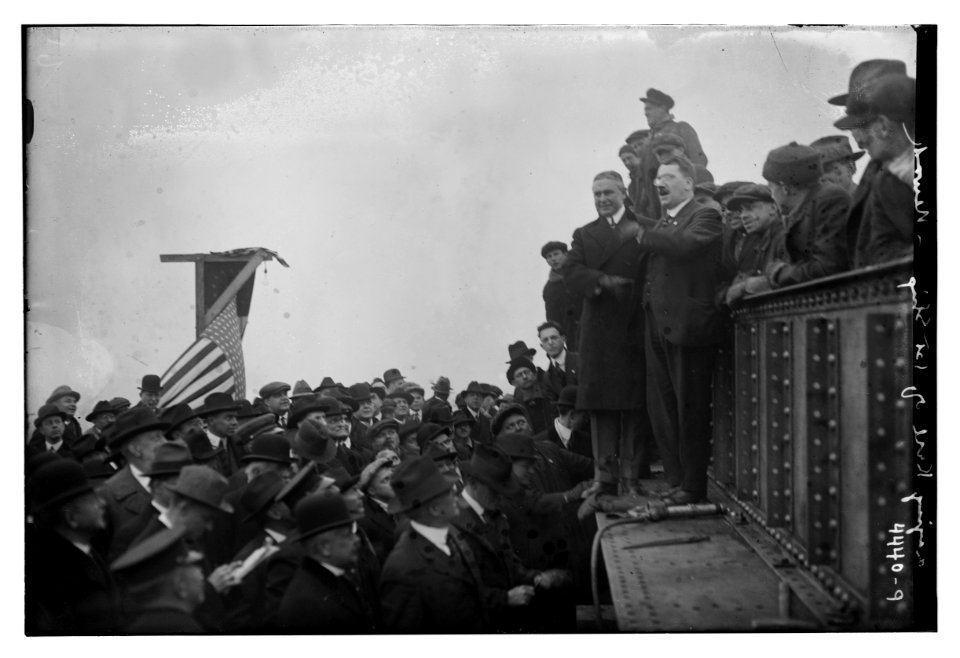 Laying keel of 1st ship, Newark LCCN2014706033