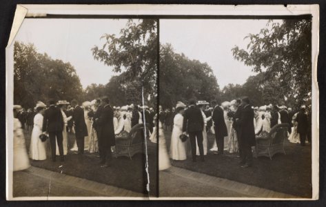 Lawn party at the White House - President and Mrs. Roosevelt receiving - Washington, D.C. LCCN2013645465 photo