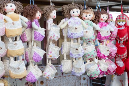 Dolls souvenir market