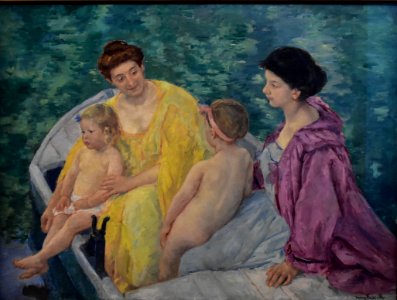 Le Bain - Mary Cassatt photo