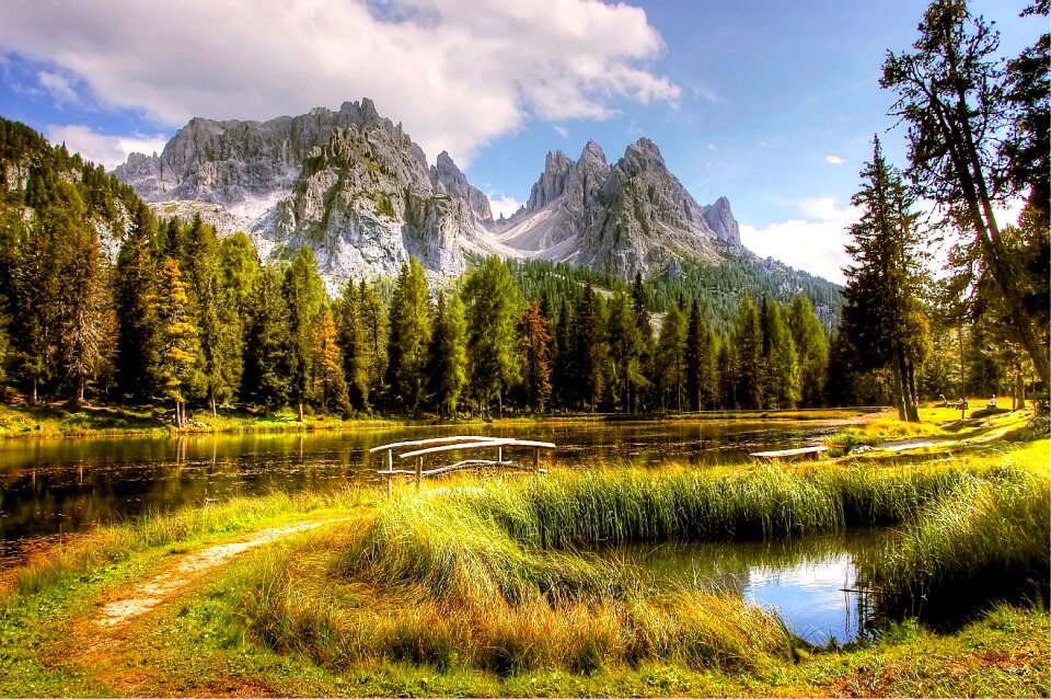 South tyrol alpine view