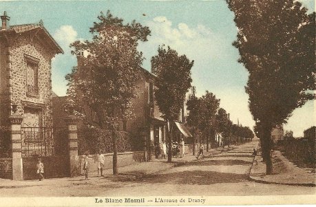 Le Blanc-Mesnil.Avenue de Drancy