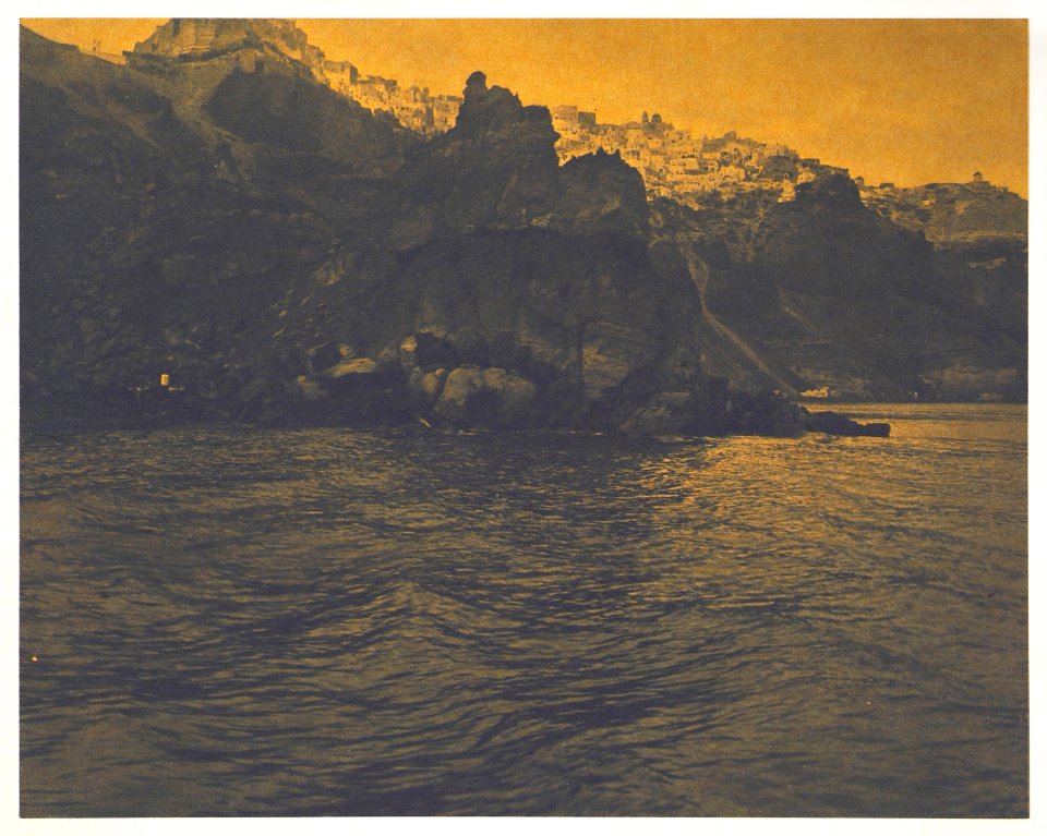 Le Bourg d'Epanomèria à Santorin - Baud-bovy Daniel Boissonnas Frédéric - 1919