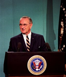 LBJ speech signing ceremony Dec 1967