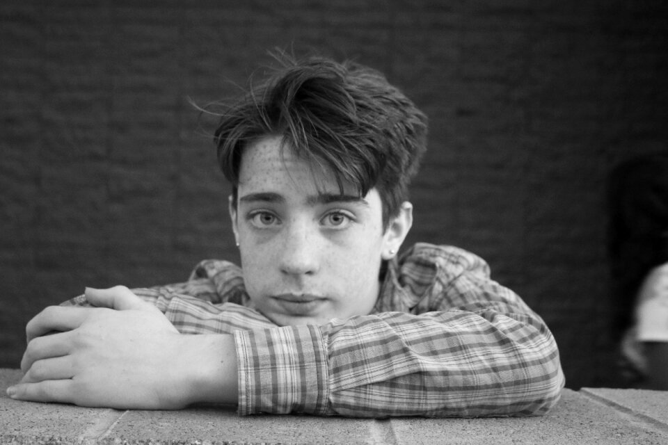 Young teenage casual