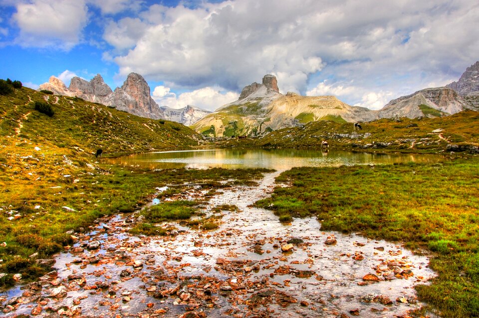South tyrol alpine view