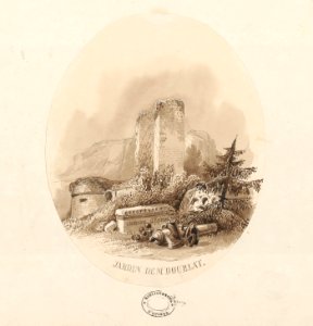 Le château d'Epinal - Jardin de Mr Doublat, Château d'Epinal LV 120 PsurR