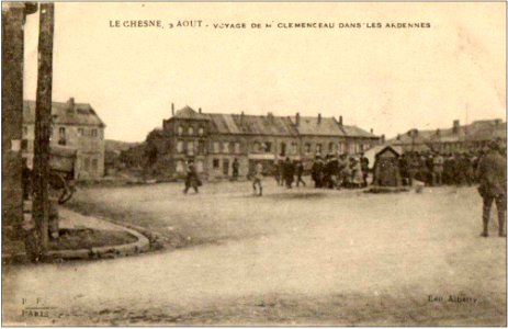 Le Chesne-FR-08-old postcard-37 photo