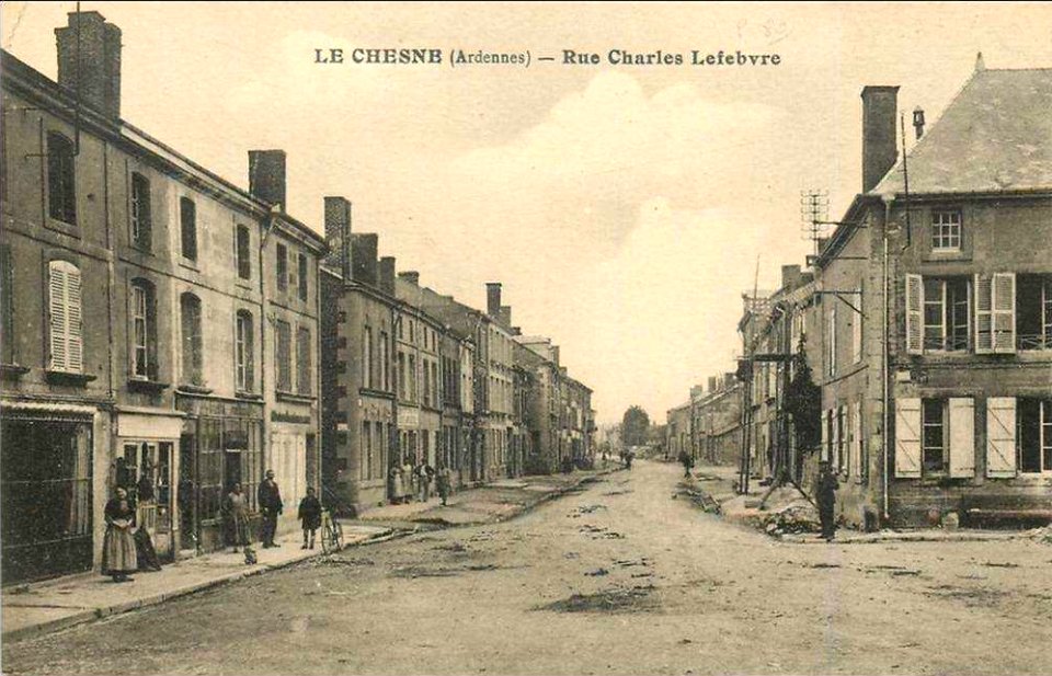Le Chesne-FR-08-old postcard-60