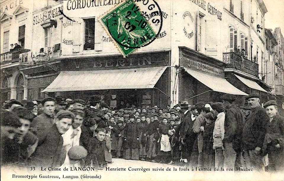 Le crime de Langon (H Courrèges) 8