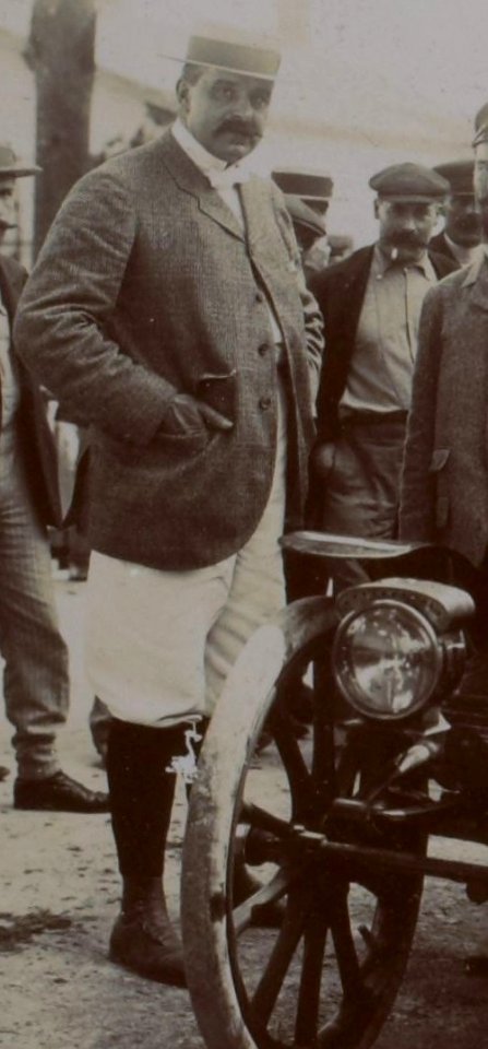 Le comte de Dion sur le Tour de France 1899