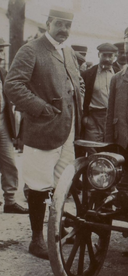 Le comte de Dion sur le Tour de France 1899