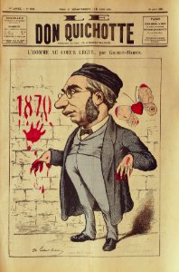 Le Don Quichotte n 306 Emile Ollivier 1880