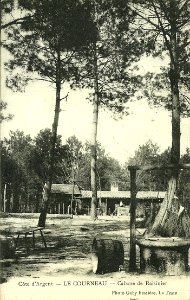 Le Courneau - cabane de résinier