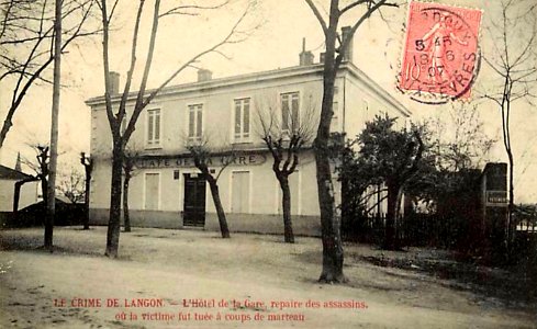 Le crime de Langon (Café de la gare) 1