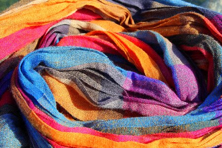Color shawl the background