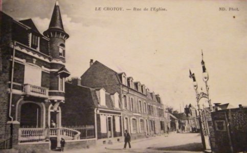 Le Crotoy - Rue de l'église photo