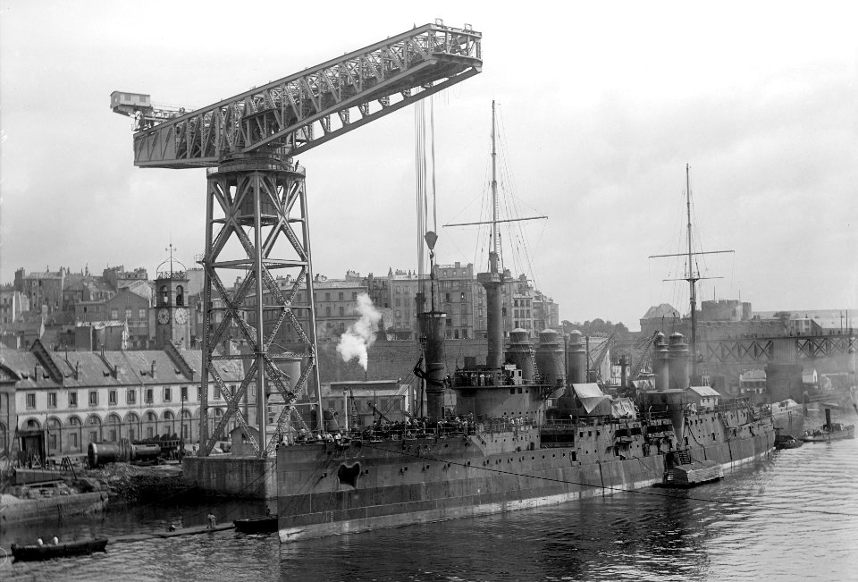 Le Danton port de Brest