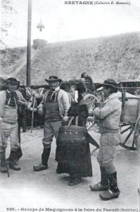 Le Faouet maquignons foire