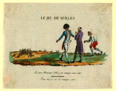 Le jeu de quilles LCCN2004676888