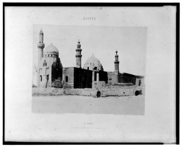 Le Kaire - Mosquées d'Iscander-Pacha et du Sultan Haçan - Félix Teynard. LCCN2001695248