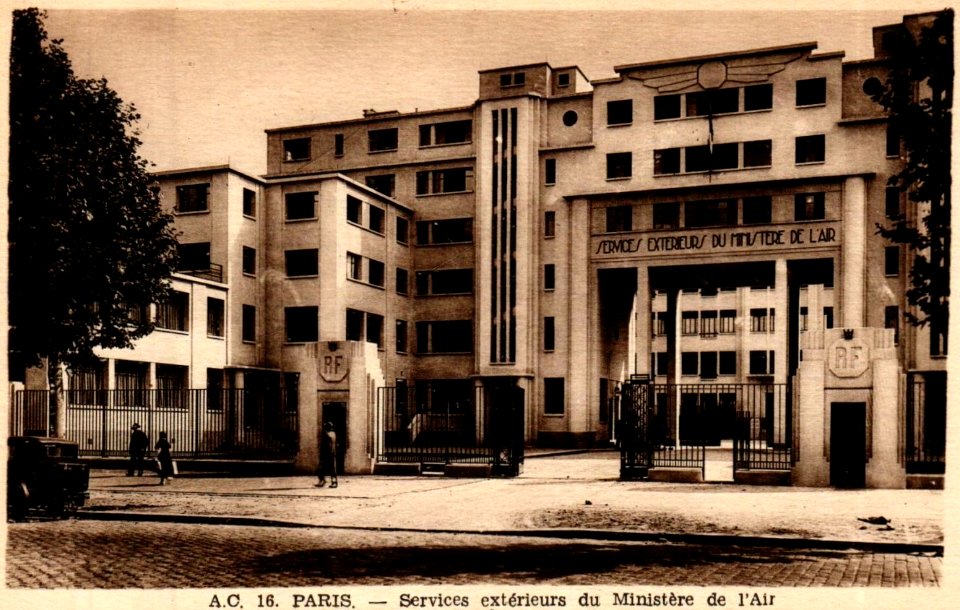 Le ministere de l Air Paris Service exterieur