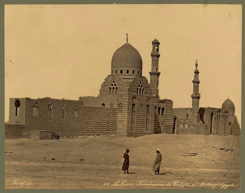 Le Caire. Tombeaux des Califes el Aschraf (Égypte) - Bonfils. LCCN2004668133
