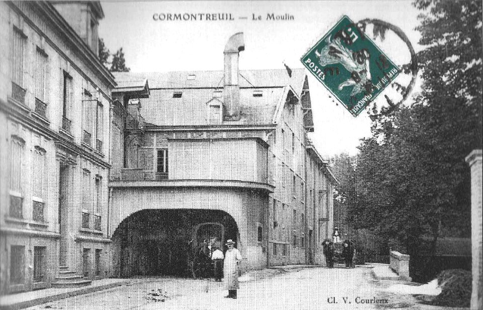Le Moulin Montlaurent Cormontreuil 1909